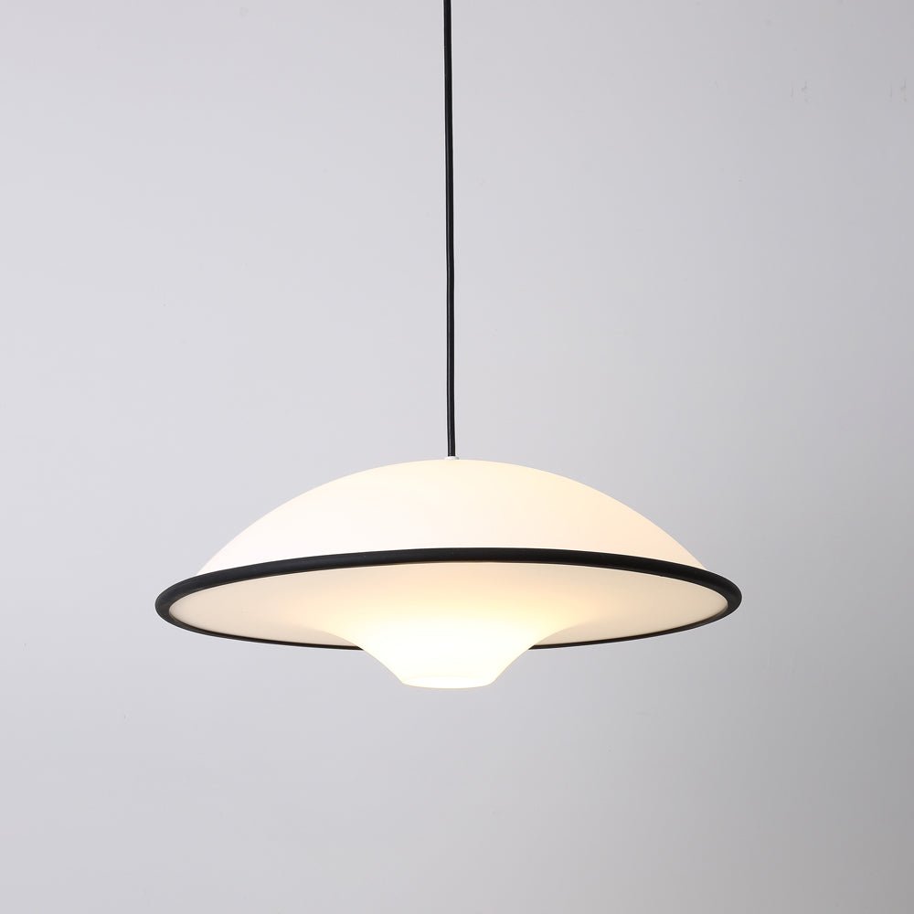 Modern UFO Silhouette Pendant Light Minimalist Acrylic Ceiling Hanging Lamp
