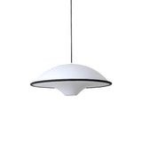 Modern UFO Silhouette Pendant Light Minimalist Acrylic Ceiling Hanging Lamp