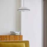 Modern UFO Silhouette Pendant Light Minimalist Acrylic Ceiling Hanging Lamp