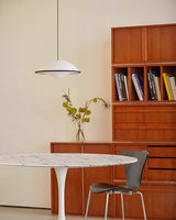 Modern UFO Silhouette Pendant Light Minimalist Acrylic Ceiling Hanging Lamp
