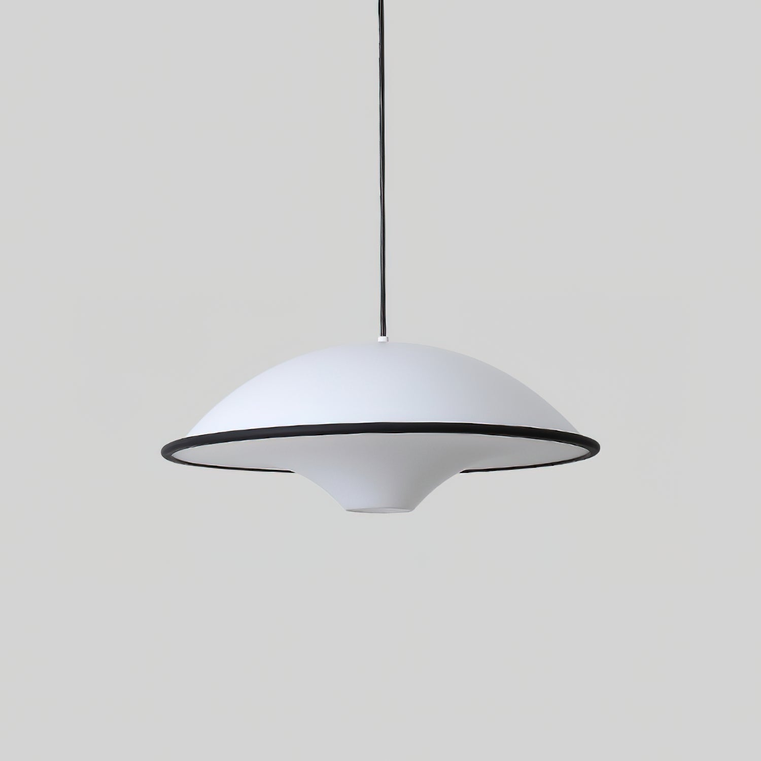 Modern UFO Silhouette Pendant Light Minimalist Acrylic Ceiling Hanging Lamp