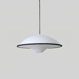 Modern UFO Silhouette Pendant Light Minimalist Acrylic Ceiling Hanging Lamp