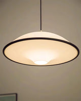 Modern UFO Silhouette Pendant Light Minimalist Acrylic Ceiling Hanging Lamp