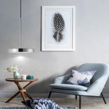Modern Ultra Thin Round LED Pendant Light Nordic Minimalist Hanging Lamp for Kitchen Island