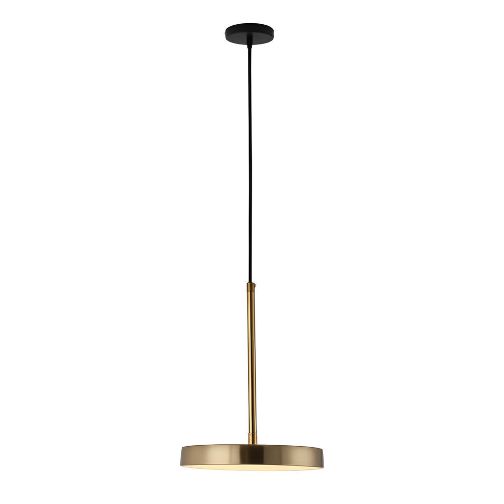 Modern Ultra Thin Round LED Pendant Light Nordic Minimalist Hanging Lamp for Kitchen Island