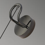 Modern Vertical Crystal Sconce Wall Lamp with Seeded Glass Orb and LED Lighting