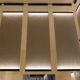 Modern Vertical Fabric Curtain LED Pendant Light for Indoor Living Spaces