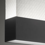 Modern Vertical Fabric Curtain LED Pendant Light for Indoor Living Spaces