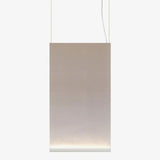 Modern Vertical Fabric Curtain LED Pendant Light for Indoor Living Spaces