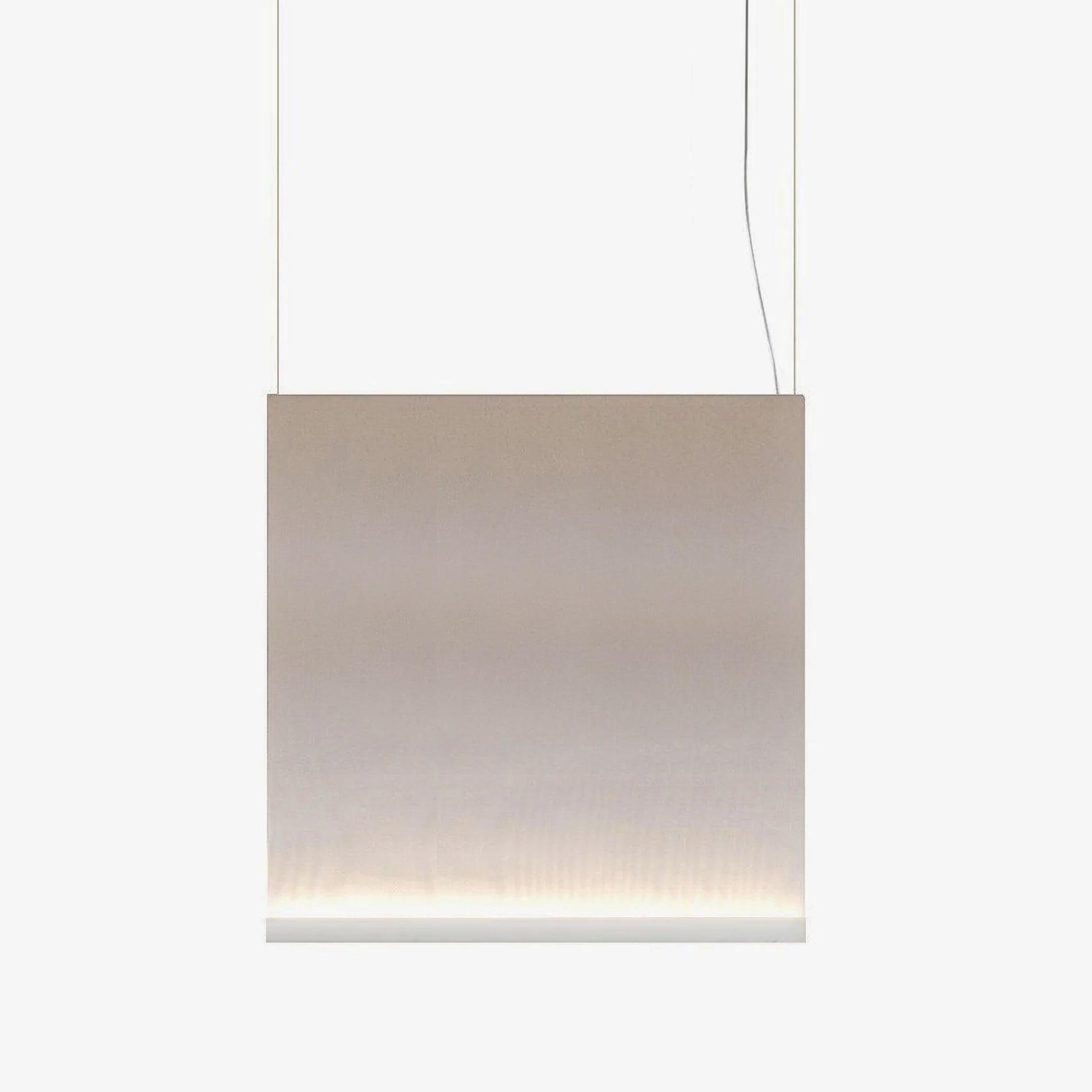 Modern Vertical Fabric Curtain LED Pendant Light for Indoor Living Spaces