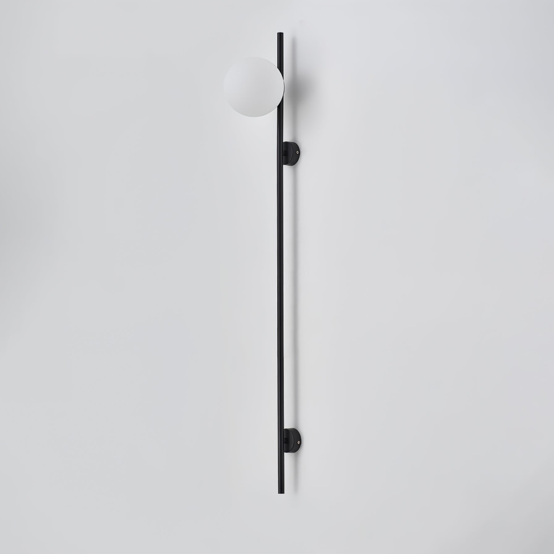 Modern Vertical Glass Sconce Wall Light Fixture for Hallway and Bedroom