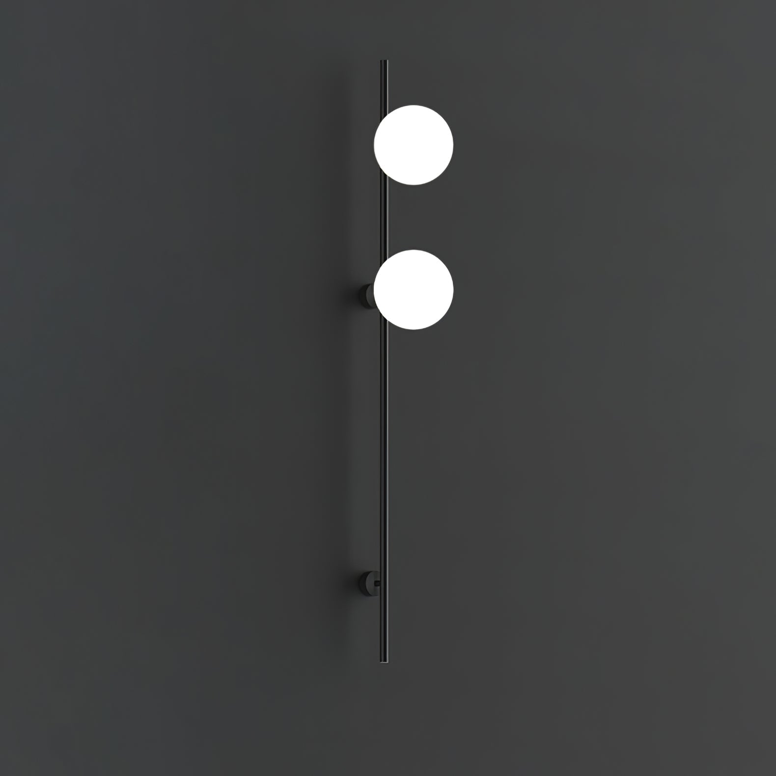 Modern Vertical Glass Sconce Wall Light Fixture for Hallway and Bedroom