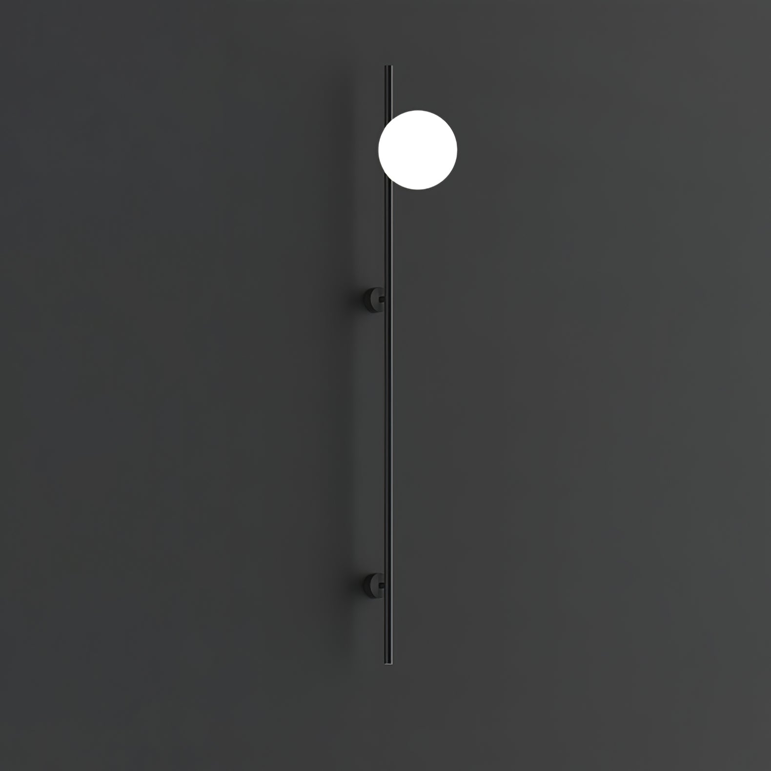 Modern Vertical Glass Sconce Wall Light Fixture for Hallway and Bedroom