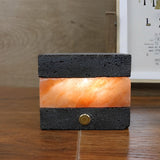 Modern Volcanic Brick Mini Cordless LED Table Lamp Rechargeable Portable Dimmable Art Light