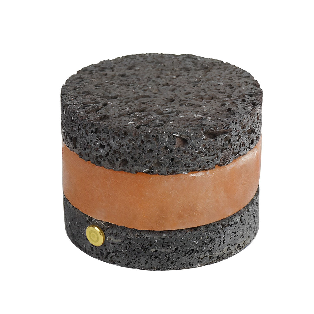 Modern Volcanic Brick Mini Cordless LED Table Lamp Rechargeable Portable Dimmable Art Light