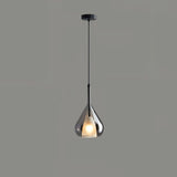 Modern Vortex Glass Pendant Light Artistic Sculptural Ceiling Hanging Lamp for Dining Room