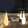 Modern Water Drop LED Floor Lamp Waterproof Solar Powered Outdoor Decorative Light for Garden