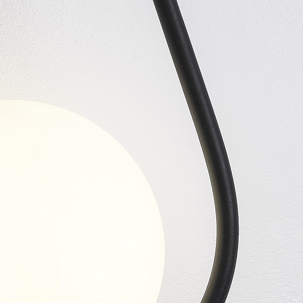 Modern Water Drop LED Wall Lamp Nordic Style Sconce Light Fixture in Gold or Black