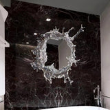 Modern Water Drop Mirror Wall Light LED Crystal Decorative Sconce for Home