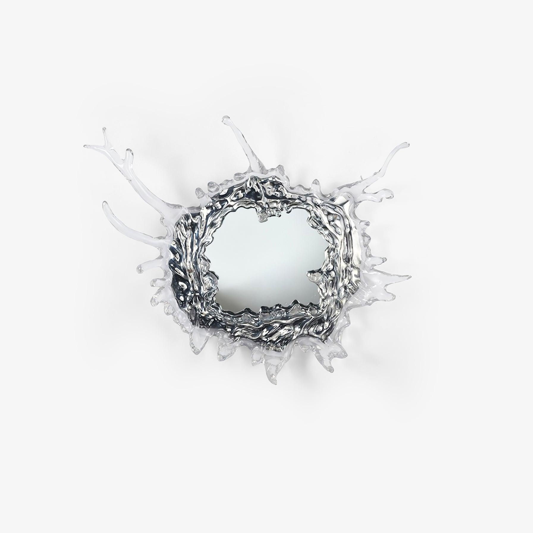Modern Water Drop Mirror Wall Light LED Crystal Decorative Sconce for Home