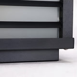 Modern Waterproof Aluminum Solar LED Fence Post Cap Lights for Outdoor Deck Garden Decor