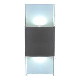 Modern Waterproof COB LED Outdoor Wall Light Aluminum Up and Down Exterior Sconce for Garden and Villa
