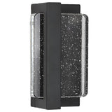 Modern Waterproof Crystal Bubble Glass Outdoor Wall Sconce for Porch and Garden