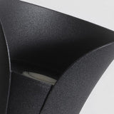 Modern Waterproof Curved LED Outdoor Wall Light Up and Down Exterior Sconce