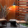 Modern Waterproof Exterior LED Chandelier with Frosted Glass for Covered Patio and Garden