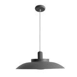 Modern Waterproof Exterior LED Chandelier with Frosted Glass for Covered Patio and Garden