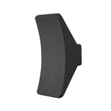 Modern Waterproof IP65 Black LED Outdoor Wall Sconce 12W Exterior Light for Garden Porch Garage