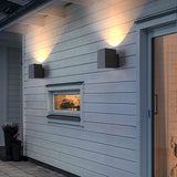Modern Waterproof LED Exterior Wall Sconce IP65 Aluminum Fixture for Patio Balcony Villa