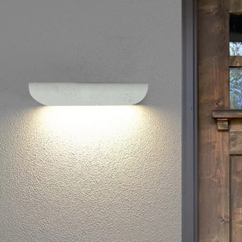 Modern Waterproof LED Exterior Wall Sconce Minimalist Outdoor Light for Garden and Patio