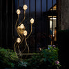 Modern Waterproof LED Flower Bud Garden Lawn Lamp Stainless Steel Pathway Lighting
