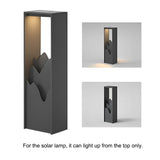 Modern Waterproof LED Mountain Scenery Landscape Lighting for Outdoor Garden Paths and Villa Courtyards