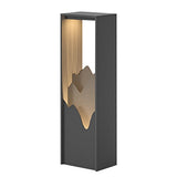 Modern Waterproof LED Mountain Scenery Landscape Lighting for Outdoor Garden Paths and Villa Courtyards