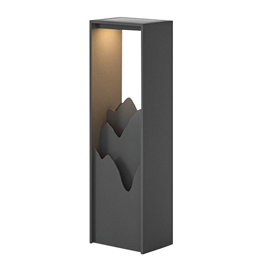 Modern Waterproof LED Mountain Scenery Landscape Lighting for Outdoor Garden Paths and Villa Courtyards