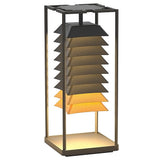 Modern Waterproof LED Outdoor Pillar Light Stainless Steel Garden Post Lamp for Courtyard Path Lighting