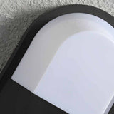 Modern Waterproof LED Outdoor Wall Light Dark Gray Aluminum Sconce for Patio and Garden