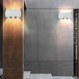 Modern Waterproof LED Outdoor Wall Sconce Aluminum Up Down Exterior Lighting for Porch Garden and Entryway
