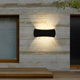 Modern Waterproof LED Outdoor Wall Sconce Aluminum Up Down Exterior Lighting for Porch Garden and Entryway