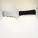 Modern Waterproof LED Outdoor Wall Sconce Aluminum Up Down Exterior Lighting for Porch Garden and Entryway