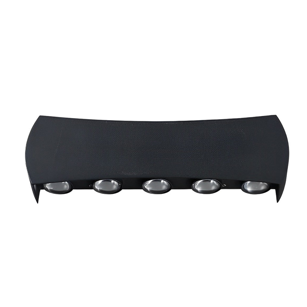 Modern Waterproof LED Outdoor Wall Sconce Aluminum Up Down Exterior Lighting for Porch Garden and Entryway