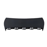 Modern Waterproof LED Outdoor Wall Sconce Aluminum Up Down Exterior Lighting for Porch Garden and Entryway