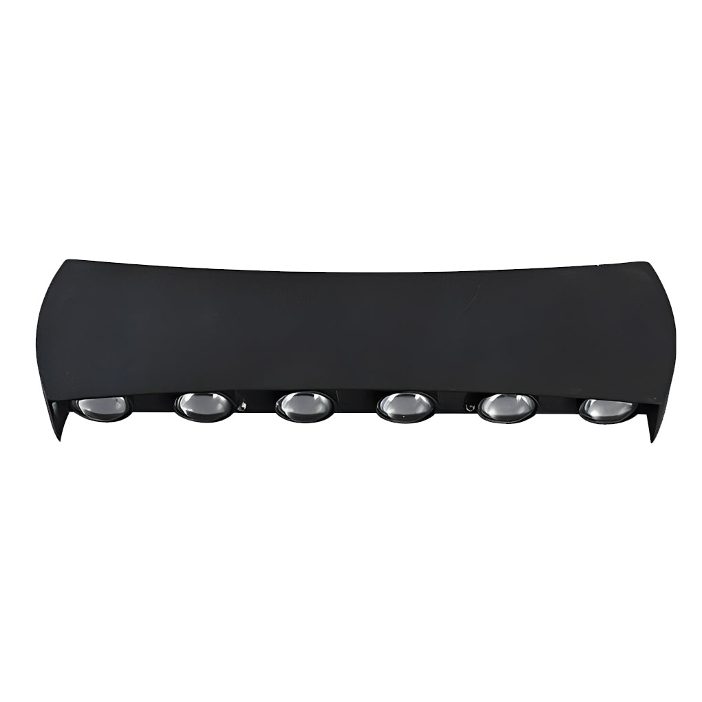 Modern Waterproof LED Outdoor Wall Sconce Aluminum Up Down Exterior Lighting for Porch Garden and Entryway