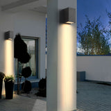 Modern Waterproof LED Outdoor Wall Sconce IP65 Aluminum Exterior Lighting for Villa and Courtyard