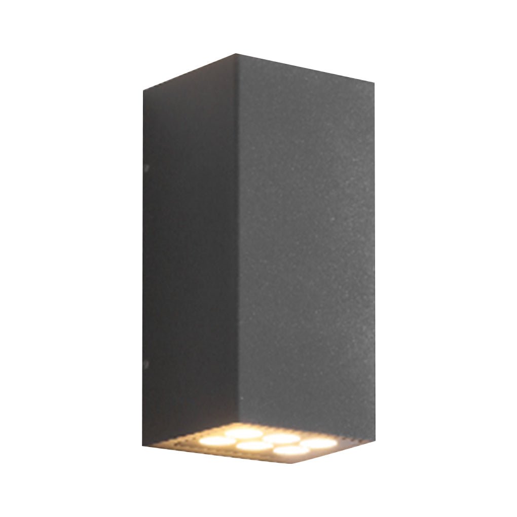 Modern Waterproof LED Outdoor Wall Sconce IP65 Aluminum Exterior Lighting for Villa and Courtyard