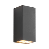 Modern Waterproof LED Outdoor Wall Sconce IP65 Aluminum Exterior Lighting for Villa and Courtyard