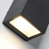 Modern Waterproof LED Outdoor Wall Sconce IP65 Aluminum Exterior Lighting for Villa and Courtyard