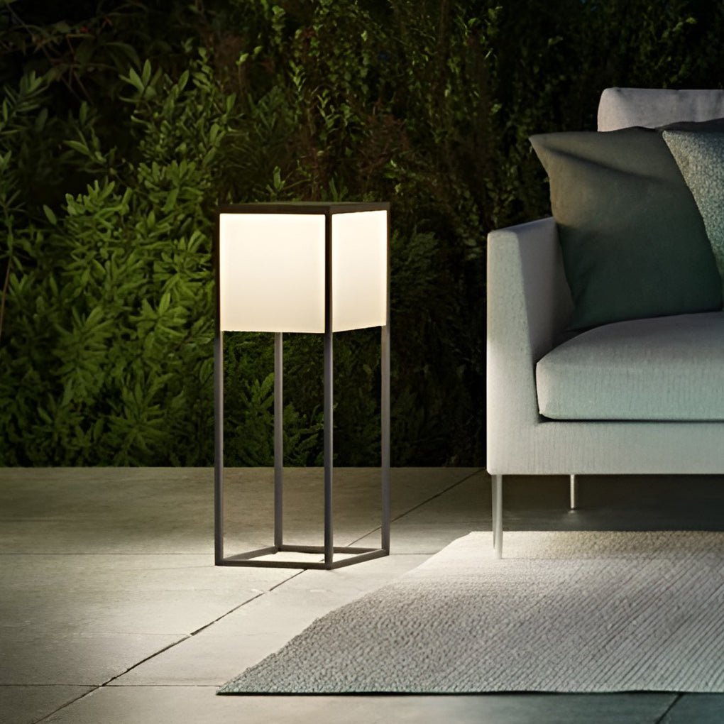 Modern Waterproof LED Post Lights for Garden Deck and Pathway Exterior Landscape Lighting Stainless Steel